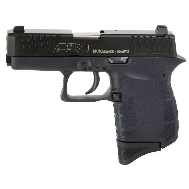 New!! Diamondback DB9 9MM Semi Automatic Pistol- Black | USA Pawn