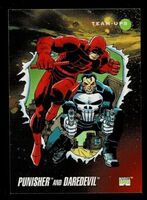 Marvel Impel 1992 Punisher and Daredevil Team-Ups Card 92 Series 3 MCU