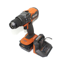Rigid r86115 18V Hammer Drill with Battery and Charger
