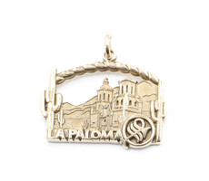 Estate 1992 Inner Circle La Paloma Western Themed 10KT Yellow Gold 2.56G Charm