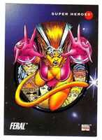 1992 Marvel Universe #67 Feral