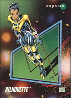 1992 Marvel Universe #147 Silhouette