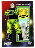 1992 Marvel Zarrko #127