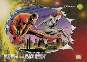 1992 Marvel Daredevil and Black Widow #93