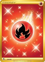 Fire Energy (Secret) - SWSH08: Fusion Strike (SWSH08)