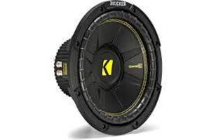 Kicker 44CWCD104 CompC Series 10" subwoofer with dual 4-ohm voice coils