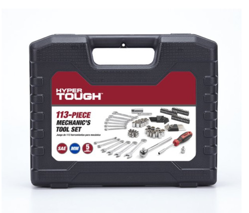 Hyper Tough 113 Piece Mechanic's Tool Set | USA Pawn