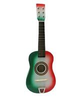 New!! Fun Factory 23 inch Acoustic Guitar - Red-White-Green