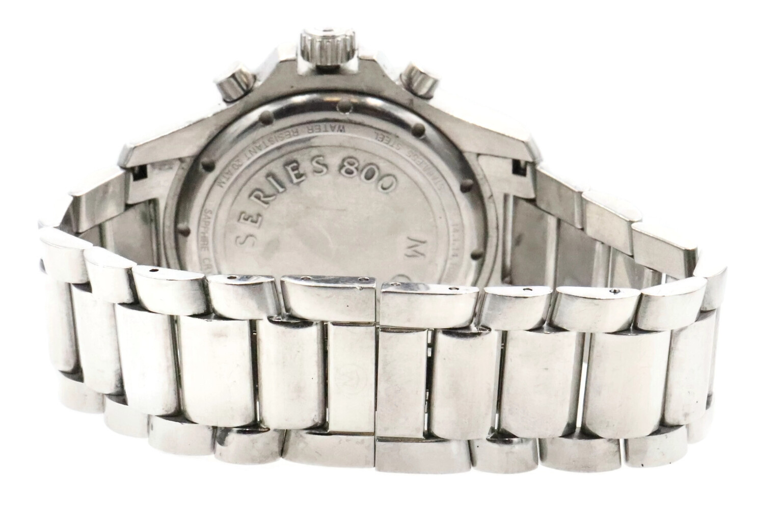 Movado Men's 2600110 Series 800 Black Dial Stainless Steel Bracelet Watch