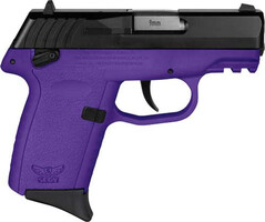 SCCY CPX-1 9MM Semi Automatic Pistol- Purple/Black