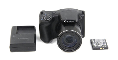 Canon PowerShot SX420 IS 20.0 MP Digital Camera With Battery and Charger