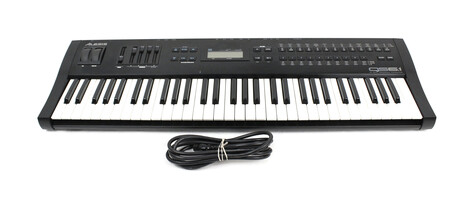 Alesis QS6.1 64 Synthesizer Keyboard Digital Piano 16 Midi Channels 