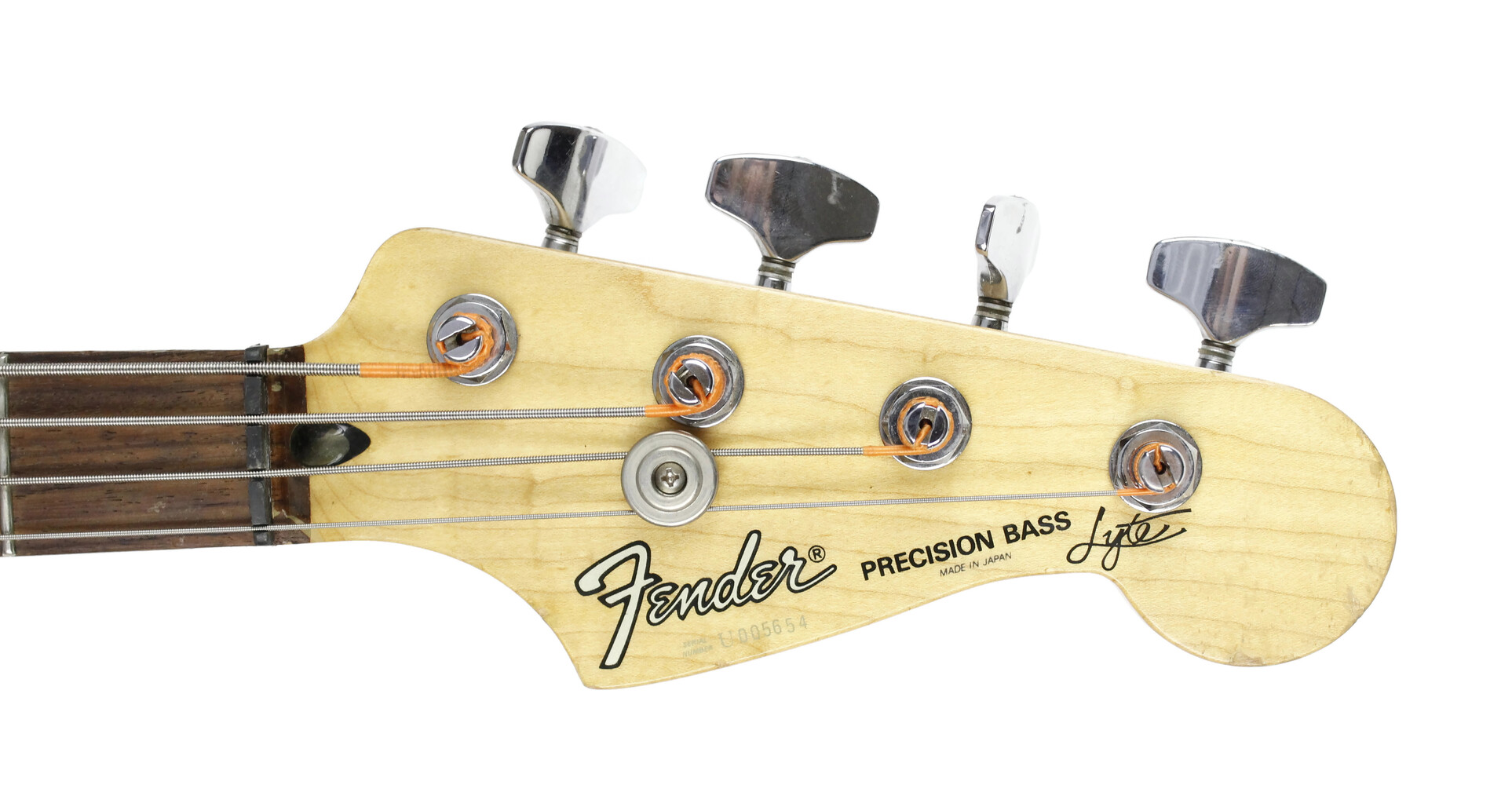 Vintage Fender Precision Bass Lyte 4 - String Sunburst Finish Active Pickups