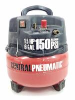 central pneumatic 6 gal 1.5 HP 150psi Compressor