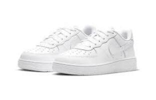 Nike Air Force 1 Low LE Triple White (PS) Size 3Y