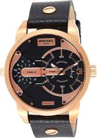 Diesel Men's DZ7317 Mini Daddy Analog Display Analog Quartz Black Watch