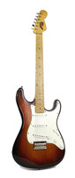 New England Custom Guitars USA Strat Style Hard Tail Sunburst Electric Maple
