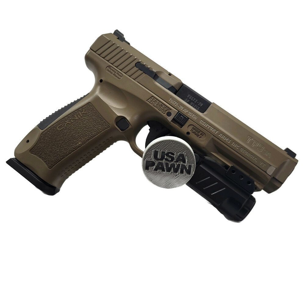 CANIK TP9SA 9mm Semi Auto Pistol W/ Hilight ES10G Light/Laser Combo ...