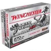 Winchester Deer Season XP .270 Win Ammunition 20 Rounds, PT, 130 Grains