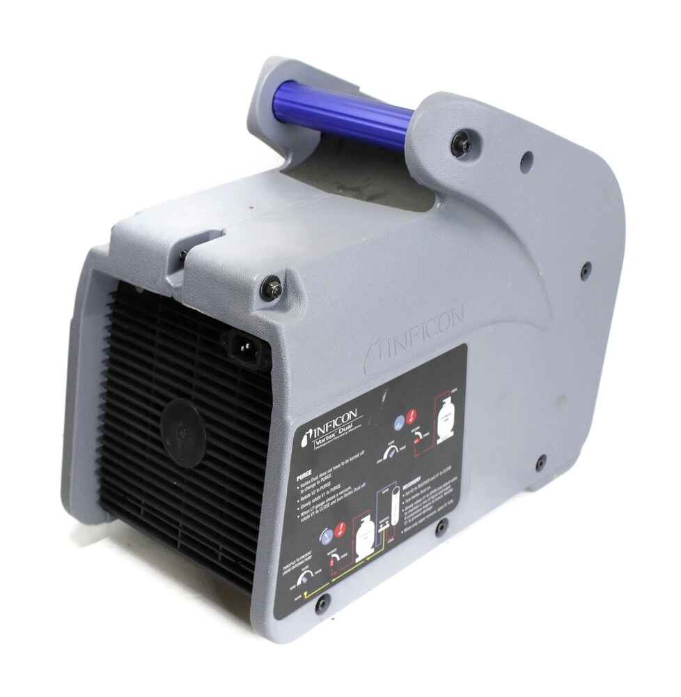 Inficon 714202G1 120V 1HP Vortex Dual HVAC Refrigerant Recovery