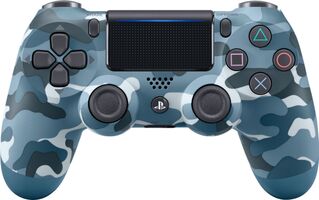 PS4 Wireless Dualshock Controller- Blue Digital Camo