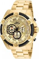 Invicta 25515 Men's Bolt Quartz Chronograph Gold-Plated Stainless Steel Watch
