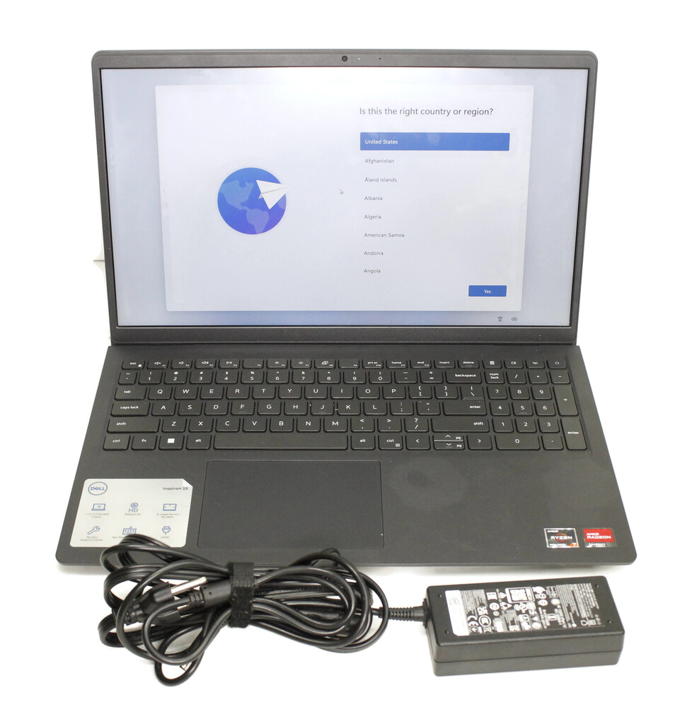 Dell Inspiron 15 3525 Laptop Computer 500GB 16GB AMD Ryzen 7 5825u 2