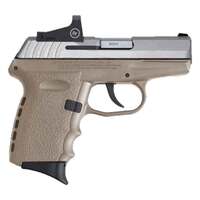 SCCY CPX-2 FDE/Stainless 9mm Semi Auto Pistol W/ Crimson Trace - NEW
