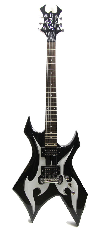 BC Rich Warlock Bronze Series Tribal Solid Body Electric Gutiar - Black ...