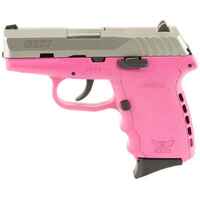 New!! Sccy Cpx-2 9MM Semi Automatic Pistol- Pink/Stainless