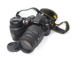 Nikon D3300 24 Mega Pixel DSLR with 2 Lenses