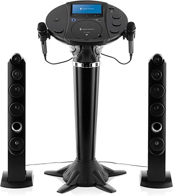 NEW!!Singing Machine Pedestal Karaoke System 7" LCD Screen USA Pawn