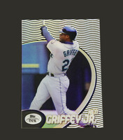 1998 Topps TEK Ken Griffey JR Card 30 Pattern 68 Seattle Mariners Baseball Card