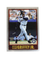 1997 Topps Chrome #101 Ken Griffey Jr. Mariners Seattle Trading Card Outfield