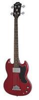 EPIPHONE SG 4 String Bass Guitar- Cherry Red