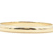 "Green Dot" High Shine 14KT Yellow Gold 2.1mm  Wedding Band Ring Size 6.5 - 1.7g