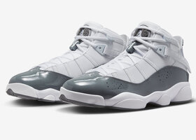 Jordan 6 Rings White Cool Grey Size 10.5
