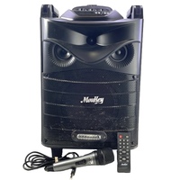 Moukey MTS8-1 Karaoke Machine, PA System Woofer, Portable Bluetooth Speaker