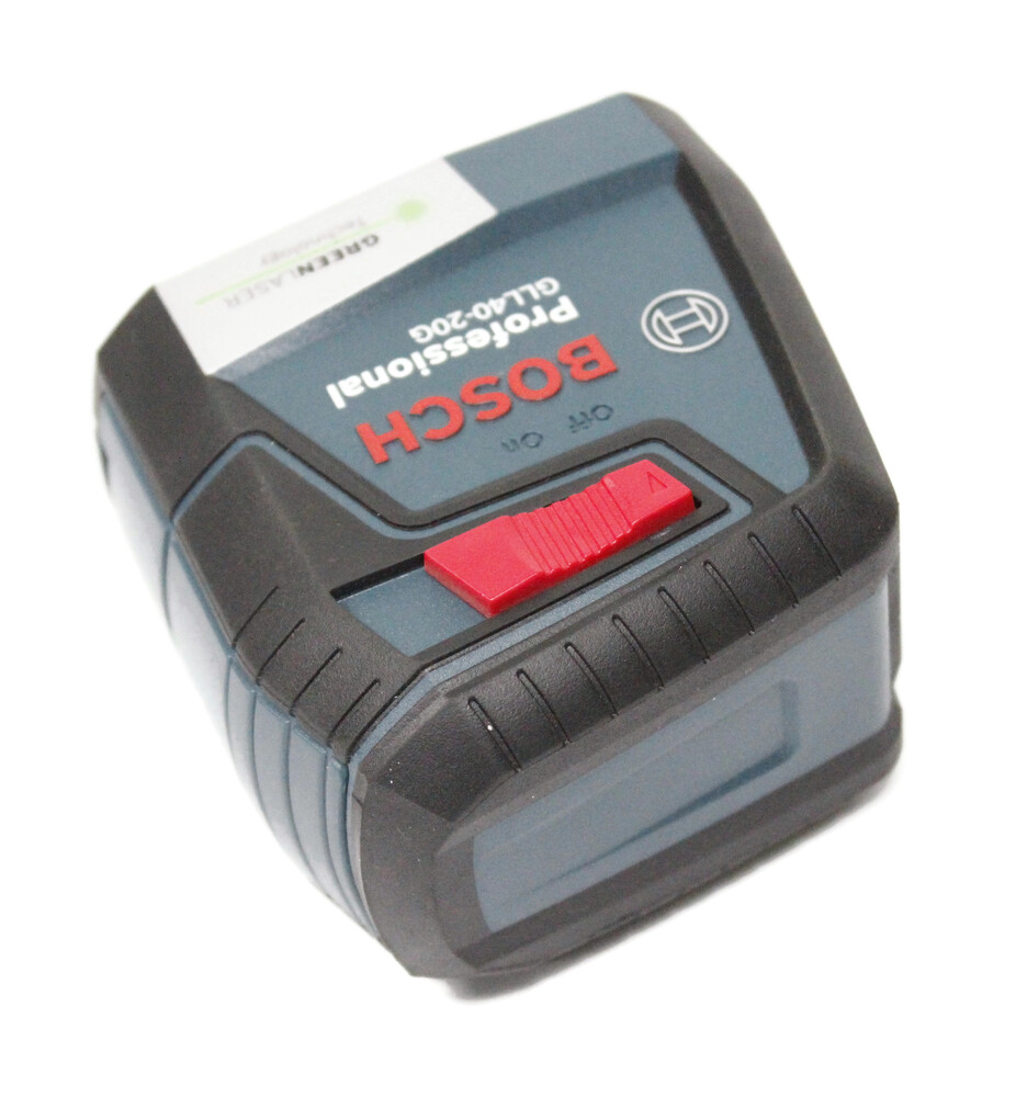 Bosch GLL4020G GreenBeam SelfLeveling CrossLine Laser Tool w/ Mount