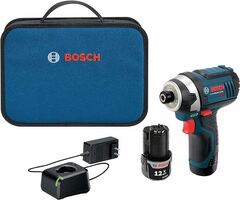 BOSCH PS41 12V Lithium Ion Impact Driver- Pic for Reference