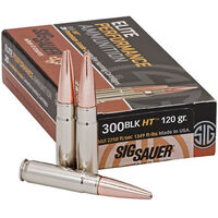 Sig Sauer Elite Hunting .300 Blackout Ammunition 20 Rounds 120 Grain SC OTM 2250