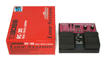 Boss RC-30 Dual Track Looper Loop Station Guitar Effect Foot Pedal With Box