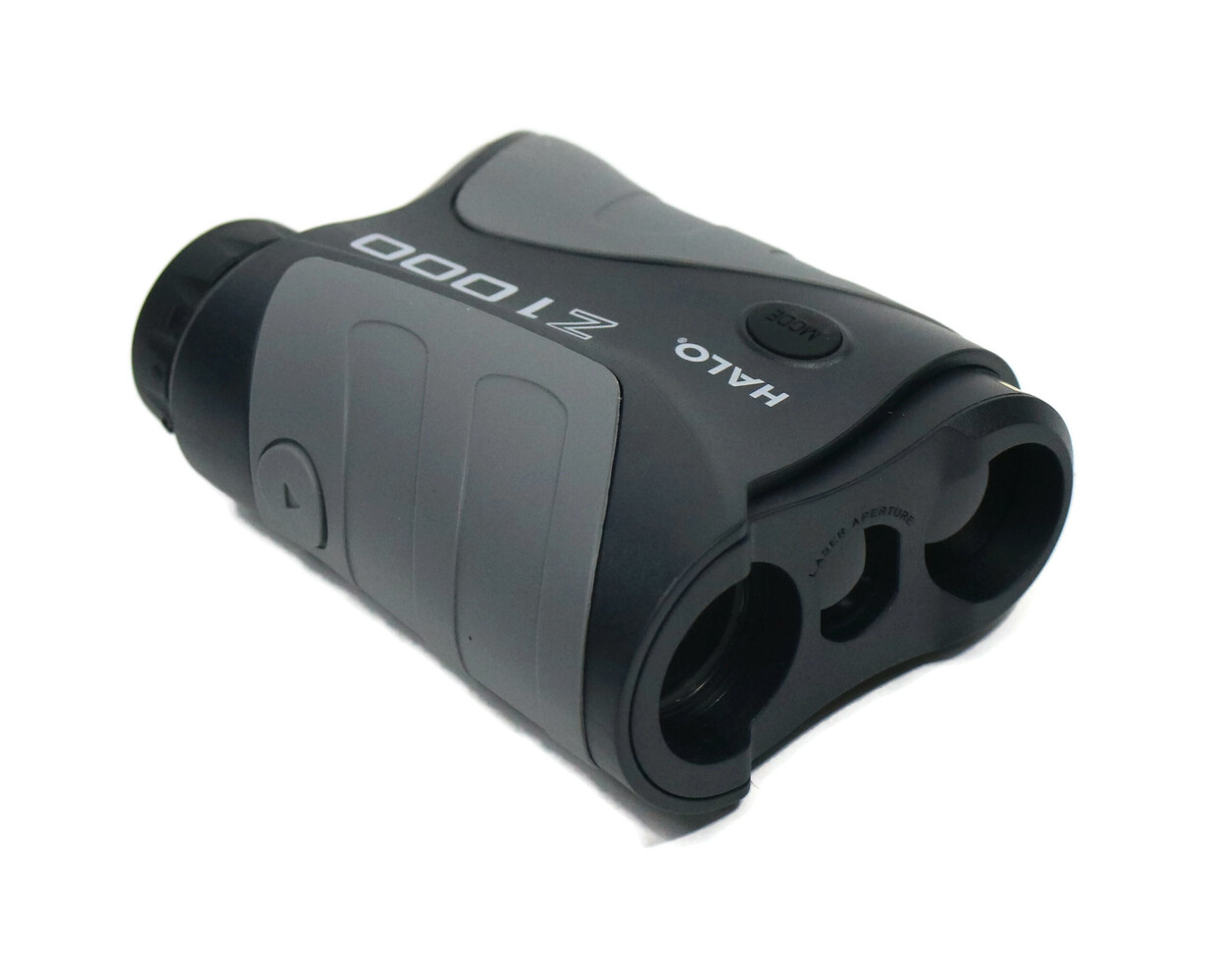 HALO Z1000 Hunting Rangefinder 6X Magnification 22mm Objective Black Optic