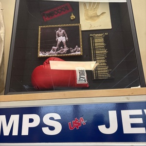 Muhammad Ali Boxing Glove Collage 2004 31" x 27"