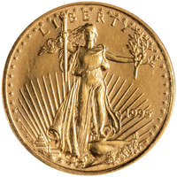 1995 Gold Liberty 1/10 OZ Gold Coin