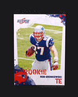 2010 Score Panini Rob Gronkowski New England Patriots #383 Football Card Rookie