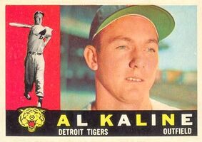1960 Topps Set-Break # 50 Al Kaline