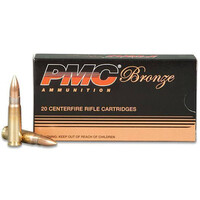  PMC 7.62x39mm  Brass Ammunition 20 Rounds, FMJ, 123 Grain [FC-741569060318] PMC