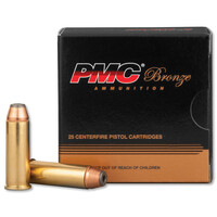  PMC Bronze .44 Remington Magnum Ammunition 25 Rounds JHP 180 Grains 44B [FC-741