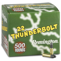 Remington 22 Thunderbolt .22LR Ammunition 40 Grain Lead Round Nose 1255 fps